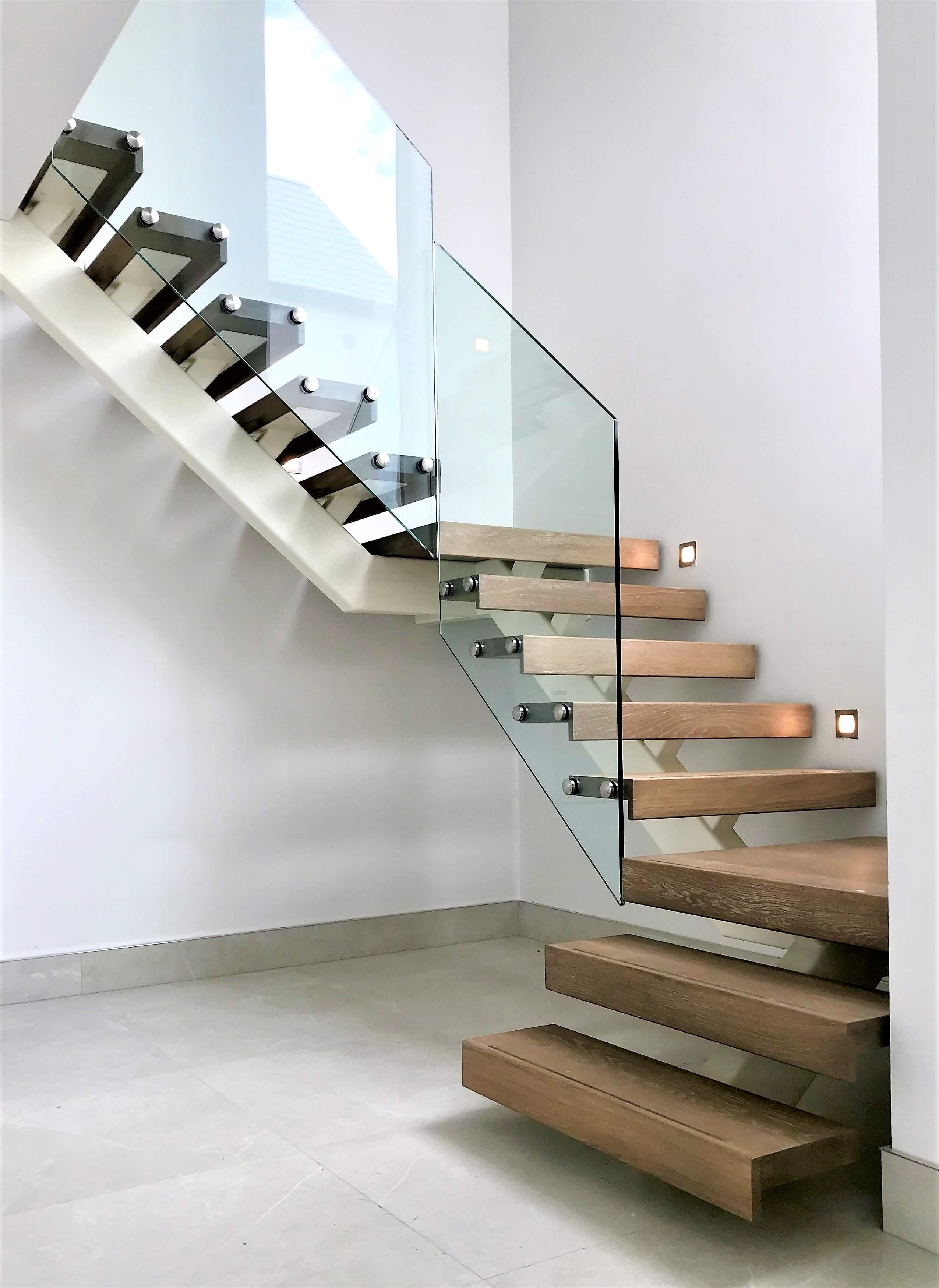 Steel Spine Stairs - AJD Bespoke Stairs in Ireland - Dublin , Kilkenny ...